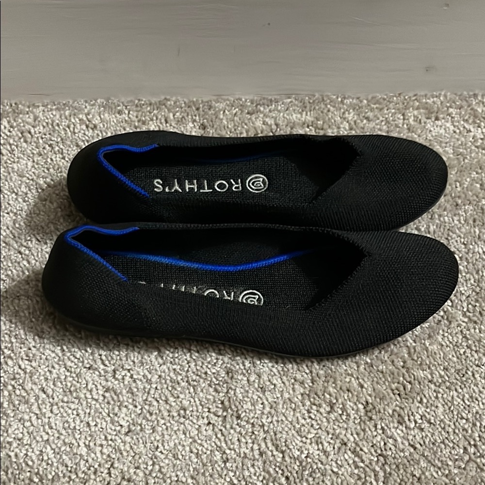 Rothy's Black Flats